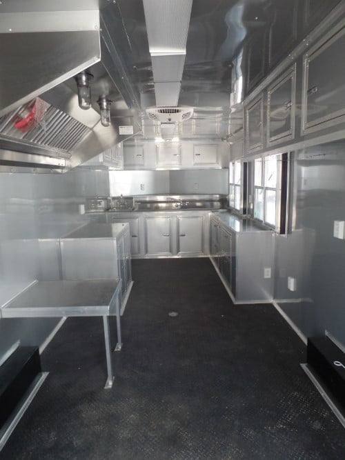 851-8.5-x-28-concession-bbq-food-trailer-black-event-catering-23.jpg 8.5' x 28' Concession BBQ Food Trailer Black Event Catering