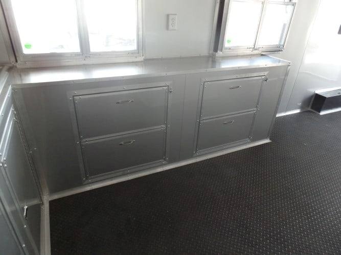 851-8.5-x-28-concession-bbq-food-trailer-black-event-catering-28.jpg 8.5' x 28' Concession BBQ Food Trailer Black Event Catering