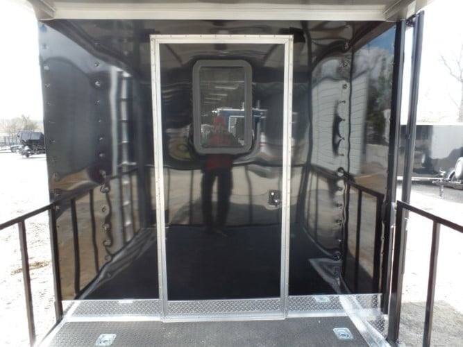 851-8.5-x-28-concession-bbq-food-trailer-black-event-catering-39.jpg 8.5' x 28' Concession BBQ Food Trailer Black Event Catering