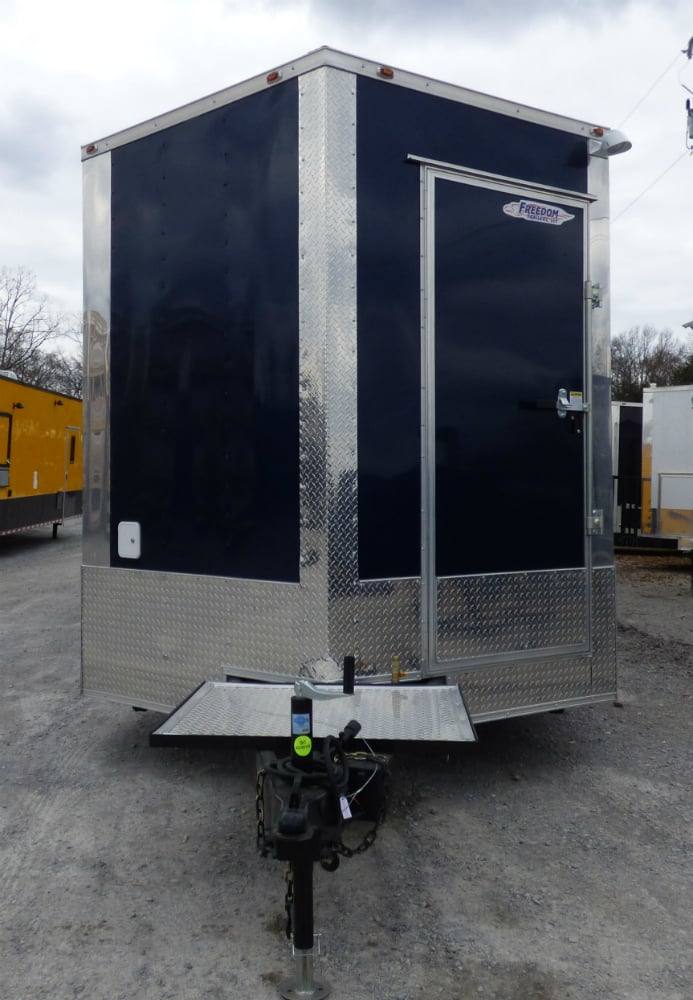853-8.5-x-28-concession-blue-bbq-food-event-catering-trailer-4.jpg 8.5' x 28' Concession Blue BBQ Food Event Catering Trailer