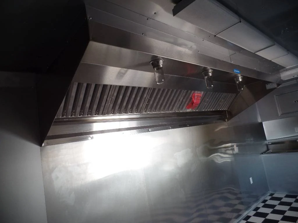 854-8.5-x-28-concession-food-trailer-red-bbq-event-catering-7.webp 8.5' x 28' Concession Food Trailer Red BBQ Event Catering
