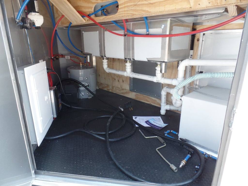 8.5' x 28' Concession Food White Catering Event Trailer