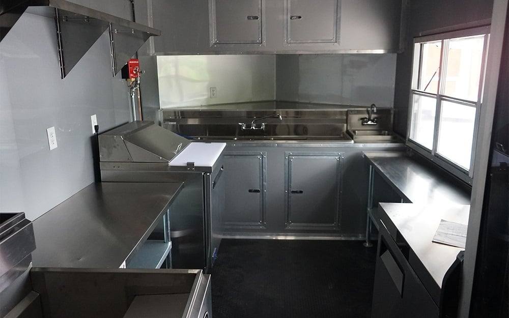 86-8.5-x-16-charcoal-gray-concession-trailer-with-appliances-17.jpg 8.5' x 16' Charcoal Gray Concession Trailer with Appliances