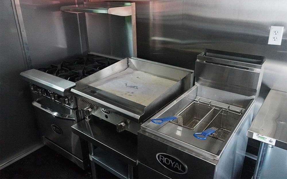86-8.5-x-16-charcoal-gray-concession-trailer-with-appliances-18.jpg 8.5' x 16' Charcoal Gray Concession Trailer with Appliances