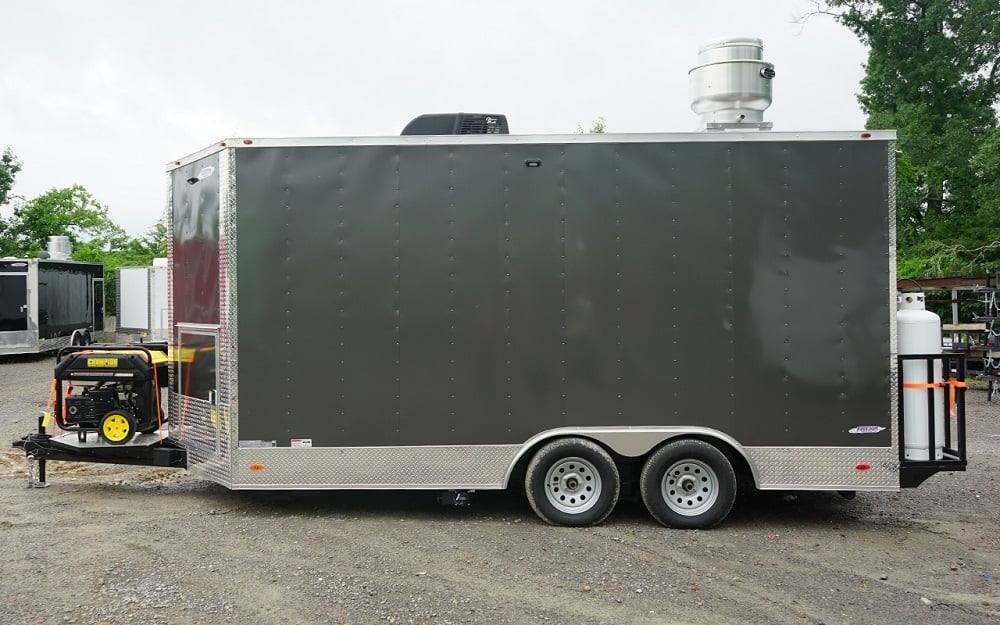 86-8.5-x-16-charcoal-gray-concession-trailer-with-appliances-2.jpg 8.5' x 16' Charcoal Gray Concession Trailer with Appliances