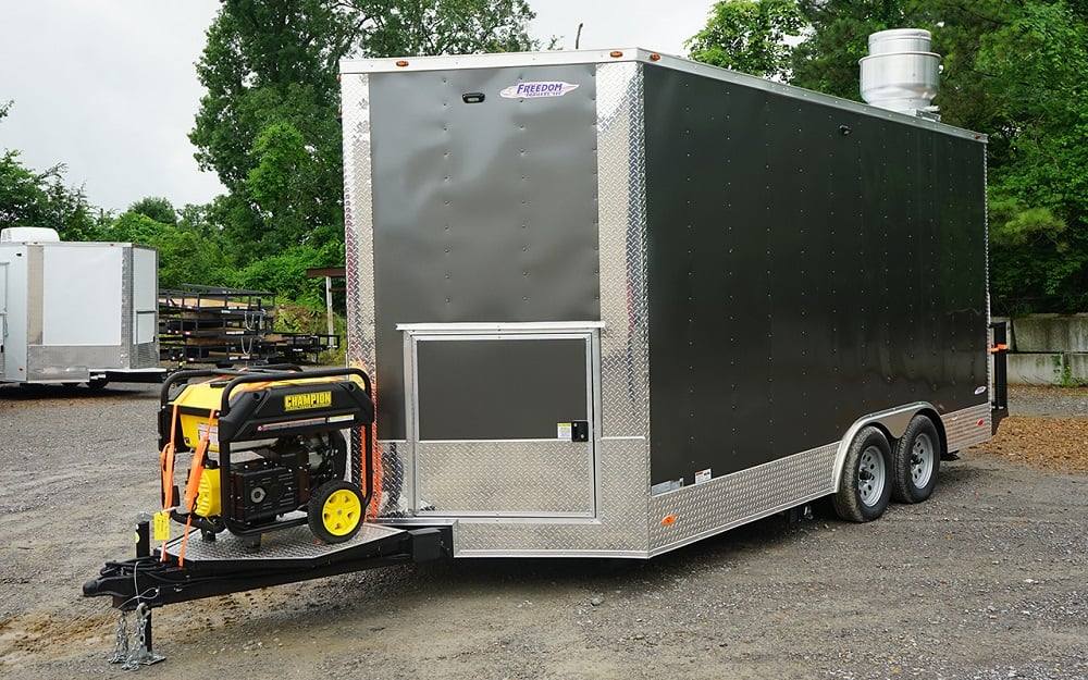 86-8.5-x-16-charcoal-gray-concession-trailer-with-appliances-5.jpg 8.5' x 16' Charcoal Gray Concession Trailer with Appliances