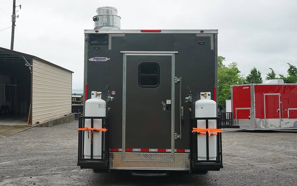 86-8.5-x-16-charcoal-gray-concession-trailer-with-appliances-8.jpg 8.5' x 16' Charcoal Gray Concession Trailer with Appliances