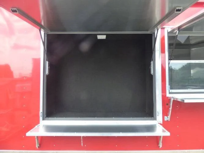 860-8.5-x-28-concession-red-bbq-food-event-catering-trailer-20.webp 8.5' x 28' Concession Red BBQ Food Event Catering Trailer