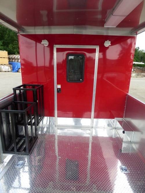 860-8.5-x-28-concession-red-bbq-food-event-catering-trailer-33.jpg 8.5' x 28' Concession Red BBQ Food Event Catering Trailer