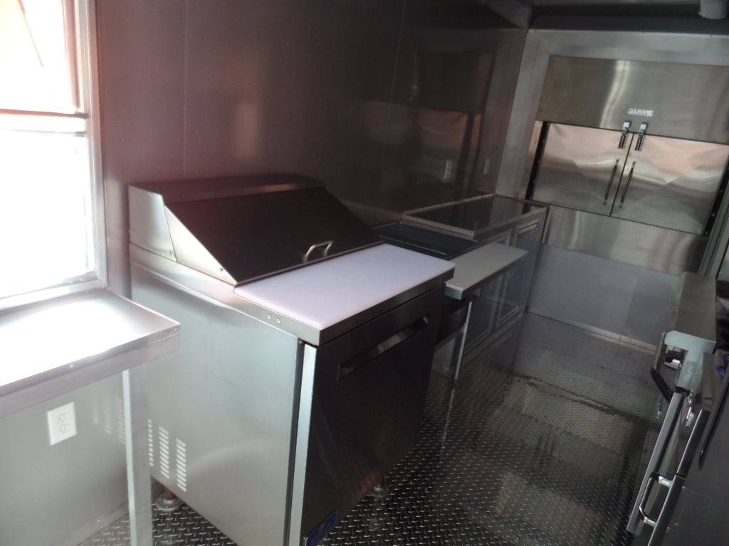 861-8.5-x-28-concession-red-bbq-food-trailer-with-appliances-16.jpg 8.5' x 28' Concession Red BBQ Food Trailer With Appliances