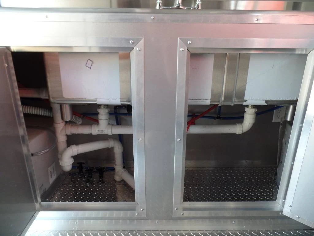 861-8.5-x-28-concession-red-bbq-food-trailer-with-appliances-6.webp 8.5' x 28' Concession Red BBQ Food Trailer With Appliances