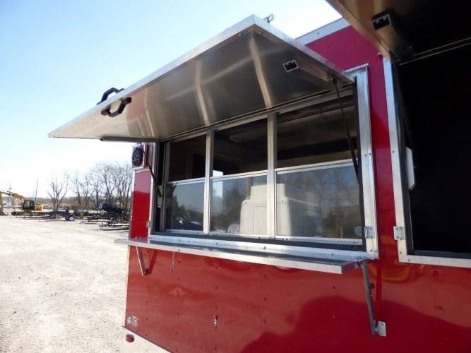 862-8.5-x-28-concession-trailer-red-goose-neck-food-event-catering-104.jpg 8.5' x 28' Concession Trailer Red Goose-neck Food Event Catering