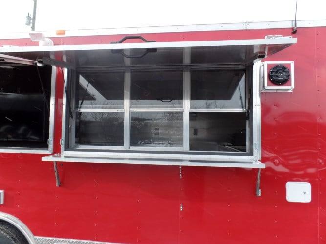 862-8.5-x-28-concession-trailer-red-goose-neck-food-event-catering-11.jpg 8.5' x 28' Concession Trailer Red Goose-neck Food Event Catering