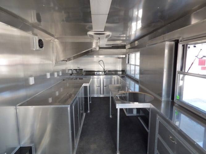 862-8.5-x-28-concession-trailer-red-goose-neck-food-event-catering-23.jpg 8.5' x 28' Concession Trailer Red Goose-neck Food Event Catering