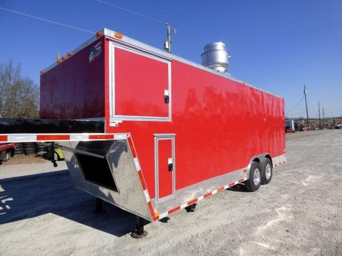 862-8.5-x-28-concession-trailer-red-goose-neck-food-event-catering-31.jpg 8.5' x 28' Concession Trailer Red Goose-neck Food Event Catering