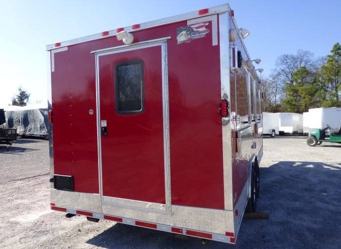 862-8.5-x-28-concession-trailer-red-goose-neck-food-event-catering-50.jpg 8.5' x 28' Concession Trailer Red Goose-neck Food Event Catering