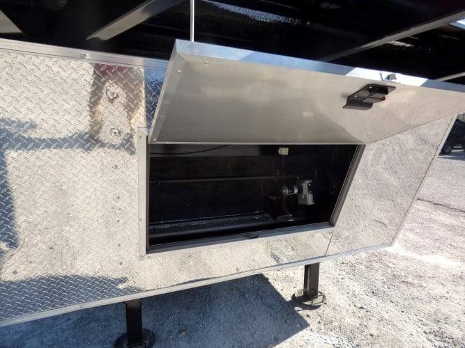 862-8.5-x-28-concession-trailer-red-goose-neck-food-event-catering-6.jpg 8.5' x 28' Concession Trailer Red Goose-neck Food Event Catering