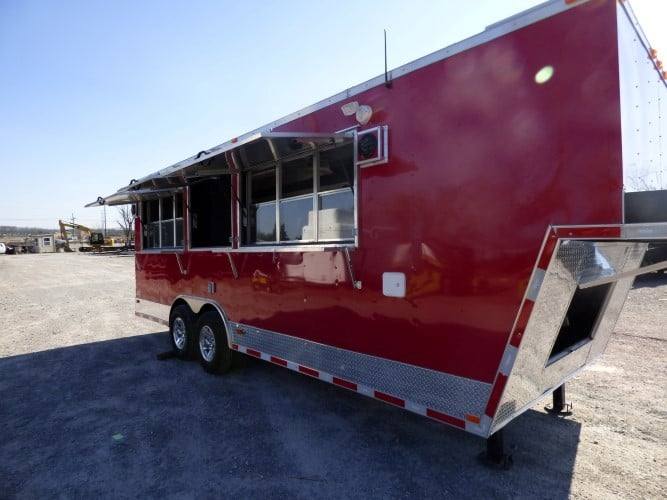 862-8.5-x-28-concession-trailer-red-goose-neck-food-event-catering-76.jpg 8.5' x 28' Concession Trailer Red Goose-neck Food Event Catering
