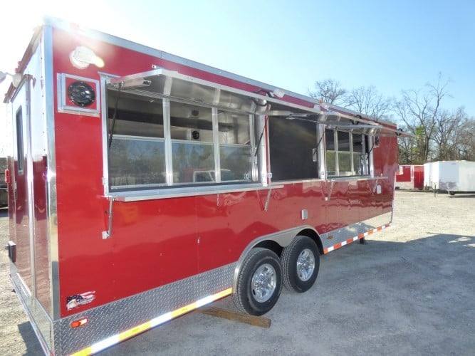 862-8.5-x-28-concession-trailer-red-goose-neck-food-event-catering-83.jpg 8.5' x 28' Concession Trailer Red Goose-neck Food Event Catering