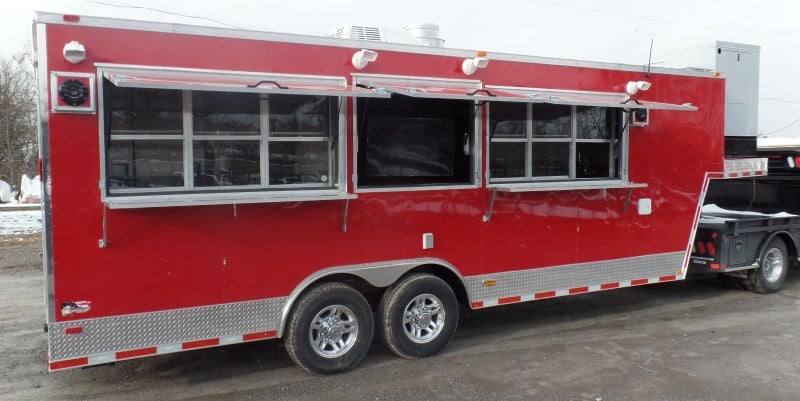 862-8.5-x-28-concession-trailer-red-goose-neck-food-event-catering-86.jpg 8.5' x 28' Concession Trailer Red Goose-neck Food Event Catering