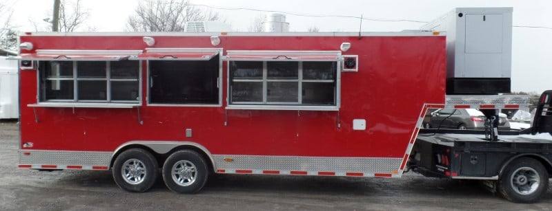 862-8.5-x-28-concession-trailer-red-goose-neck-food-event-catering-92.jpg 8.5' x 28' Concession Trailer Red Goose-neck Food Event Catering