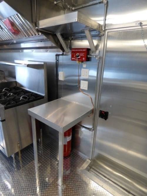 863-8.5-x-28-concession-white-bbq-trailer-with-appliances-16.jpg 8.5' x 28' Concession White BBQ Trailer With Appliances