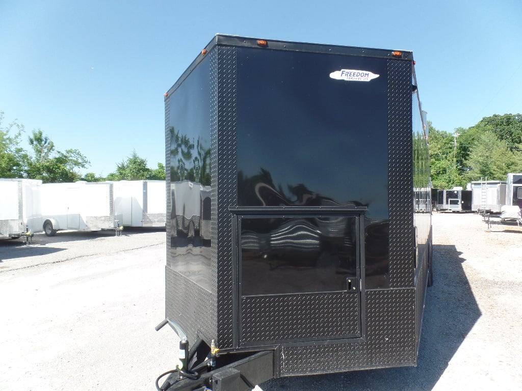 864-8.5-x-28-food-concession-black-trailer-with-appliances-16.jpg 8.5' x 28' Food Concession Black Trailer With Appliances