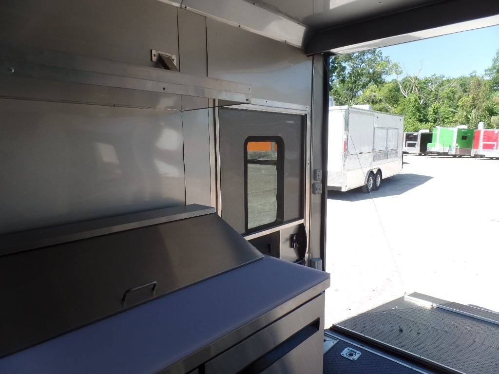 864-8.5-x-28-food-concession-black-trailer-with-appliances-8.jpg 8.5' x 28' Food Concession Black Trailer With Appliances