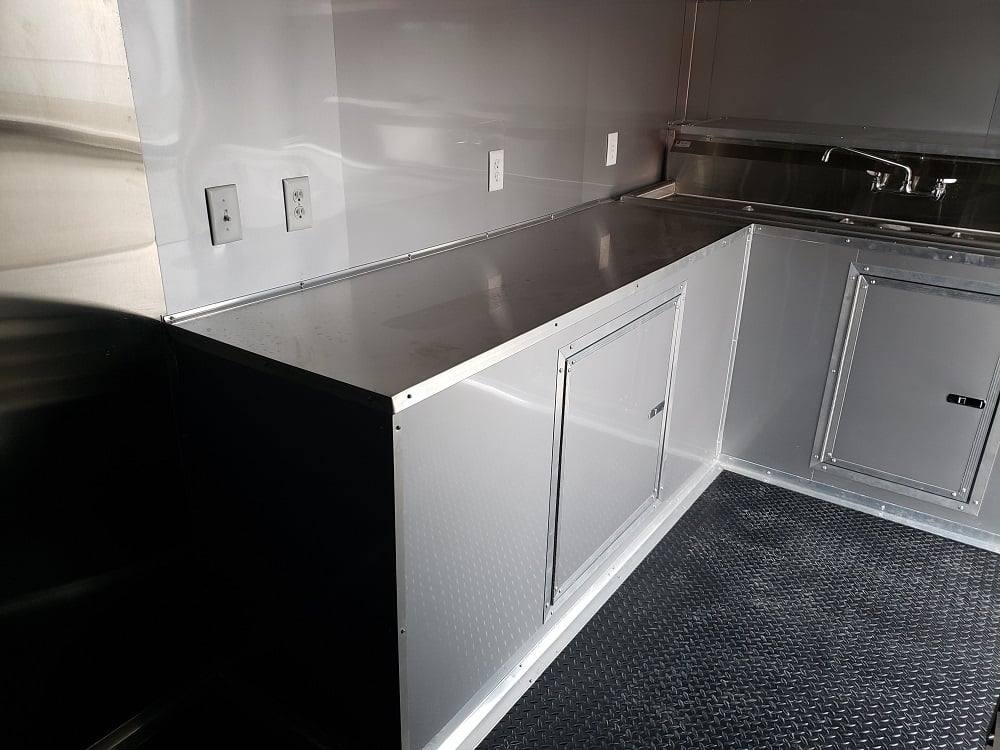 865-8.5-x-28-red-bbq-smoker-food-concession-trailer-12.jpg 8.5' x 28' Red BBQ Smoker Food Concession Trailer
