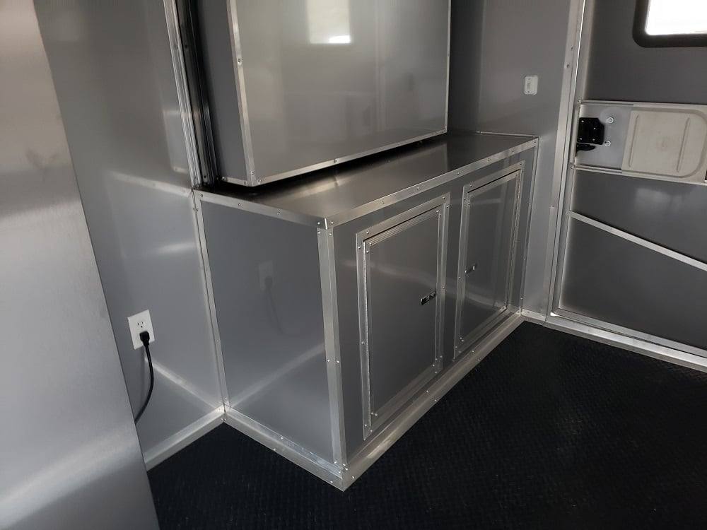865-8.5-x-28-red-bbq-smoker-food-concession-trailer-19.jpg 8.5' x 28' Red BBQ Smoker Food Concession Trailer
