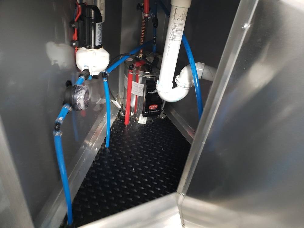 865-8.5-x-28-red-bbq-smoker-food-concession-trailer-22.jpg 8.5' x 28' Red BBQ Smoker Food Concession Trailer