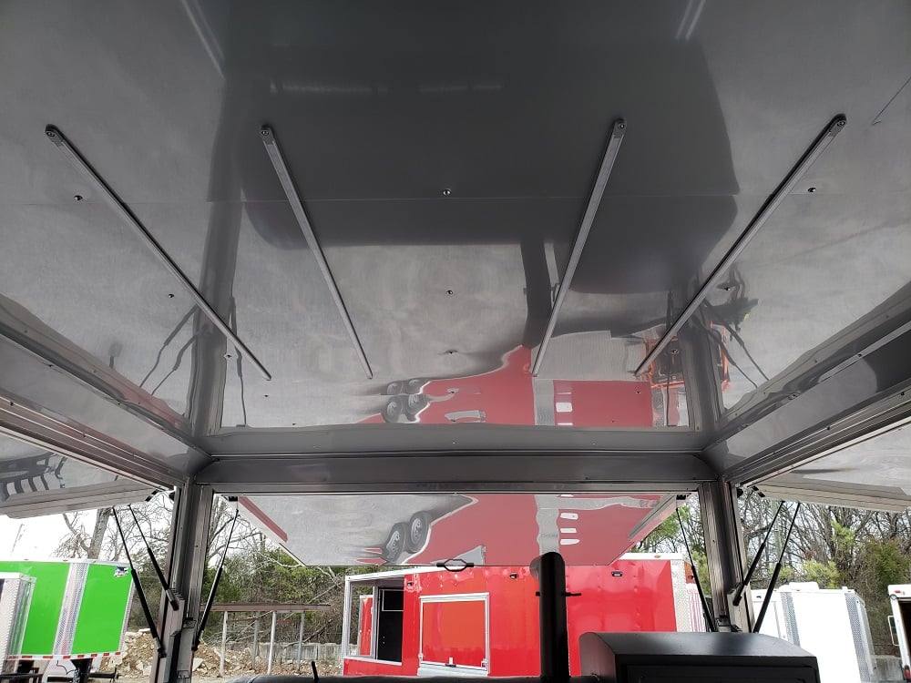 865-8.5-x-28-red-bbq-smoker-food-concession-trailer-6.jpg 8.5' x 28' Red BBQ Smoker Food Concession Trailer