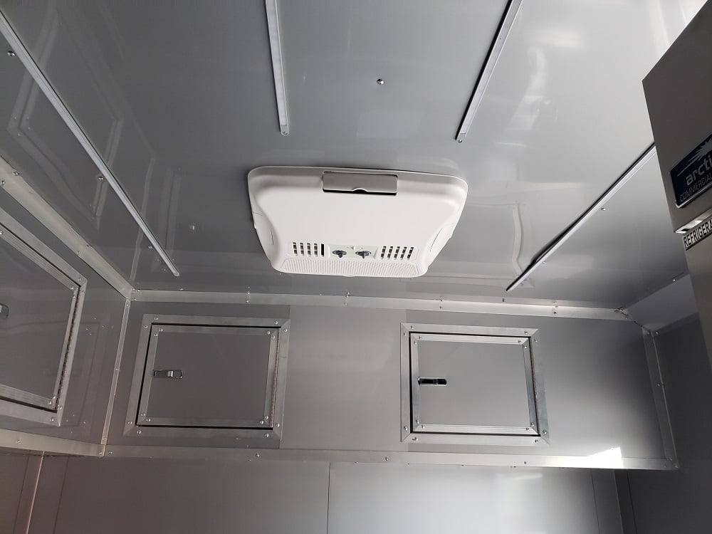 865-8.5-x-28-red-bbq-smoker-food-concession-trailer-8.jpg 8.5' x 28' Red BBQ Smoker Food Concession Trailer