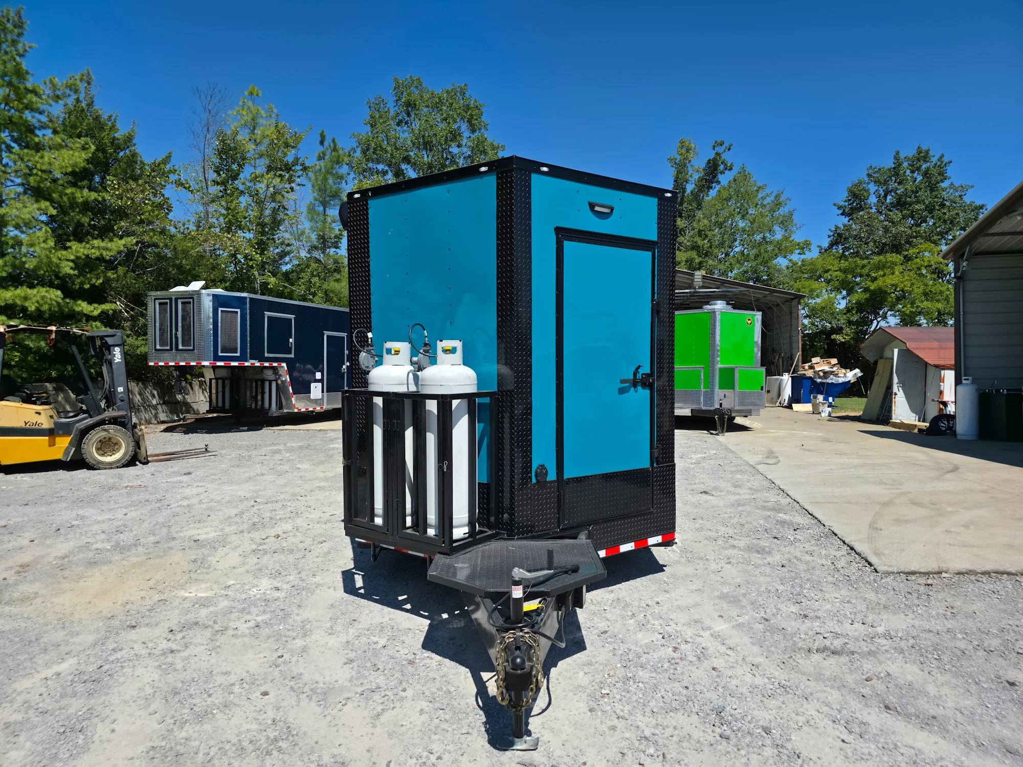 866-8.5-x-28-teal-green-custom-concession-trailer-food-event-catering-2.webp 8.5' X 28' Teal Green Custom Concession Trailer Food Event Catering