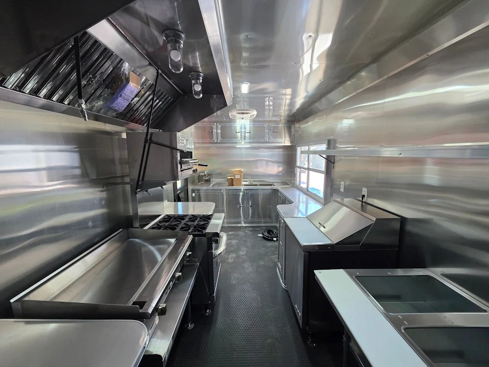 866-8.5-x-28-teal-green-custom-concession-trailer-food-event-catering-22.webp 8.5' X 28' Teal Green Custom Concession Trailer Food Event Catering