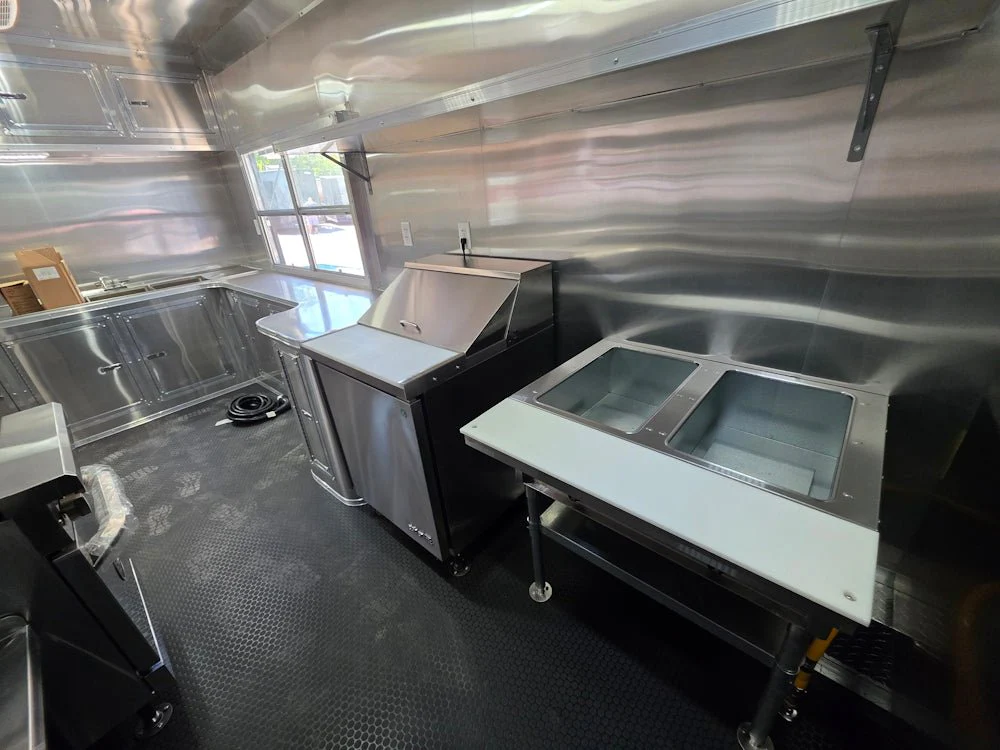 866-8.5-x-28-teal-green-custom-concession-trailer-food-event-catering-23.webp 8.5' X 28' Teal Green Custom Concession Trailer Food Event Catering