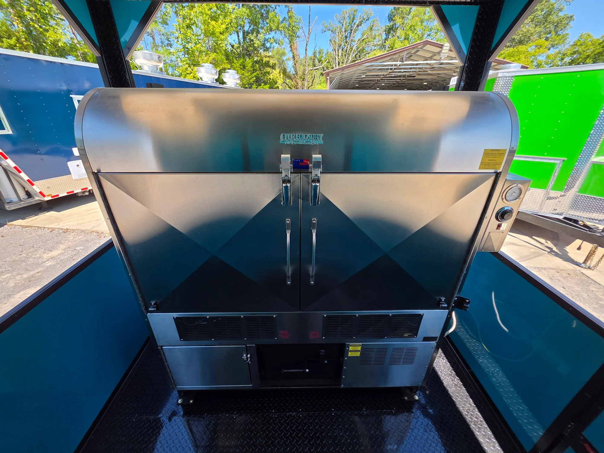 866-8.5-x-28-teal-green-custom-concession-trailer-food-event-catering-27.webp 8.5' X 28' Teal Green Custom Concession Trailer Food Event Catering