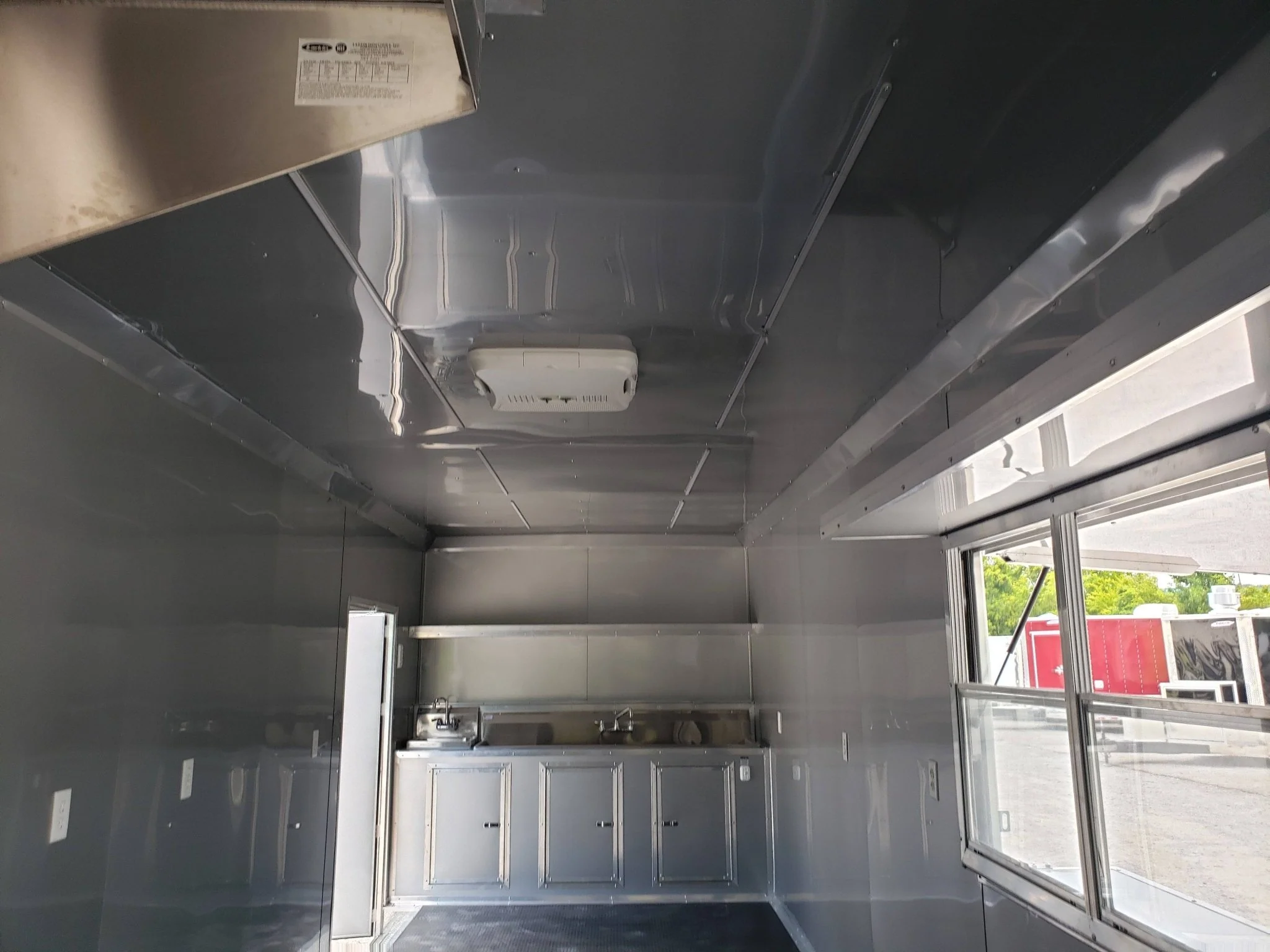 867-8.5-x-28-victory-red-kettle-corn-and-cotton-candy-concession-trailer-14.webp 8.5' x 28' Victory Red Kettle Corn and Cotton Candy Concession Trailer