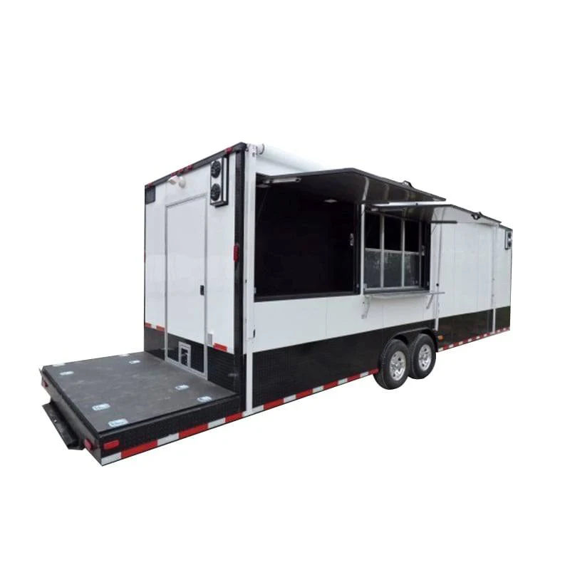 869-8.5-x-28-white-catering-event-trailer-concession-food-trailer-1.webp 8.5' x 28' White Catering Event Trailer Concession Food Trailer