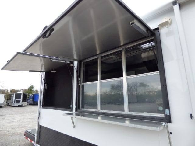 869-8.5-x-28-white-catering-event-trailer-concession-food-trailer-18.jpg 8.5' x 28' White Catering Event Trailer Concession Food Trailer
