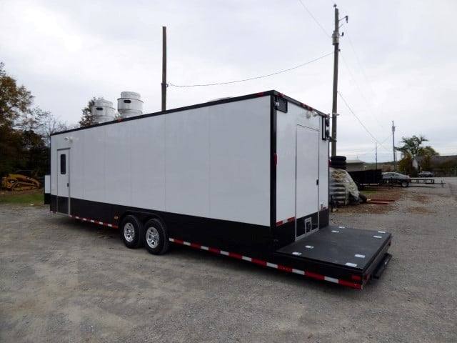 869-8.5-x-28-white-catering-event-trailer-concession-food-trailer-33.jpg 8.5' x 28' White Catering Event Trailer Concession Food Trailer