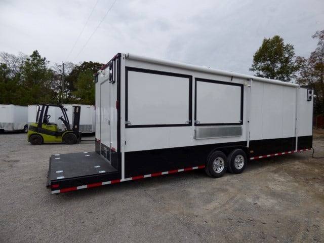 869-8.5-x-28-white-catering-event-trailer-concession-food-trailer-41.jpg 8.5' x 28' White Catering Event Trailer Concession Food Trailer