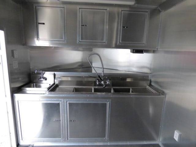 869-8.5-x-28-white-catering-event-trailer-concession-food-trailer-42.jpg 8.5' x 28' White Catering Event Trailer Concession Food Trailer