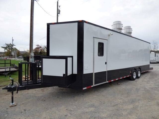 869-8.5-x-28-white-catering-event-trailer-concession-food-trailer-9.jpg 8.5' x 28' White Catering Event Trailer Concession Food Trailer