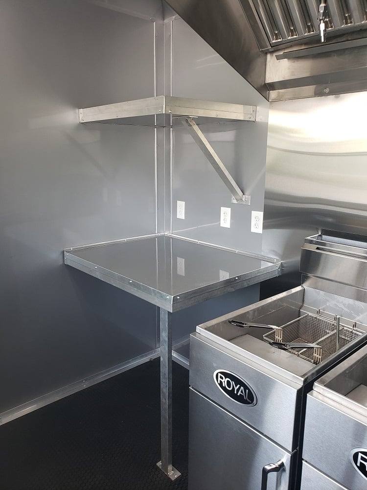 870-8.5-x-28-yellow-food-concession-trailer-with-appliances-11.jpg 8.5' x 28' Yellow Food Concession Trailer With Appliances