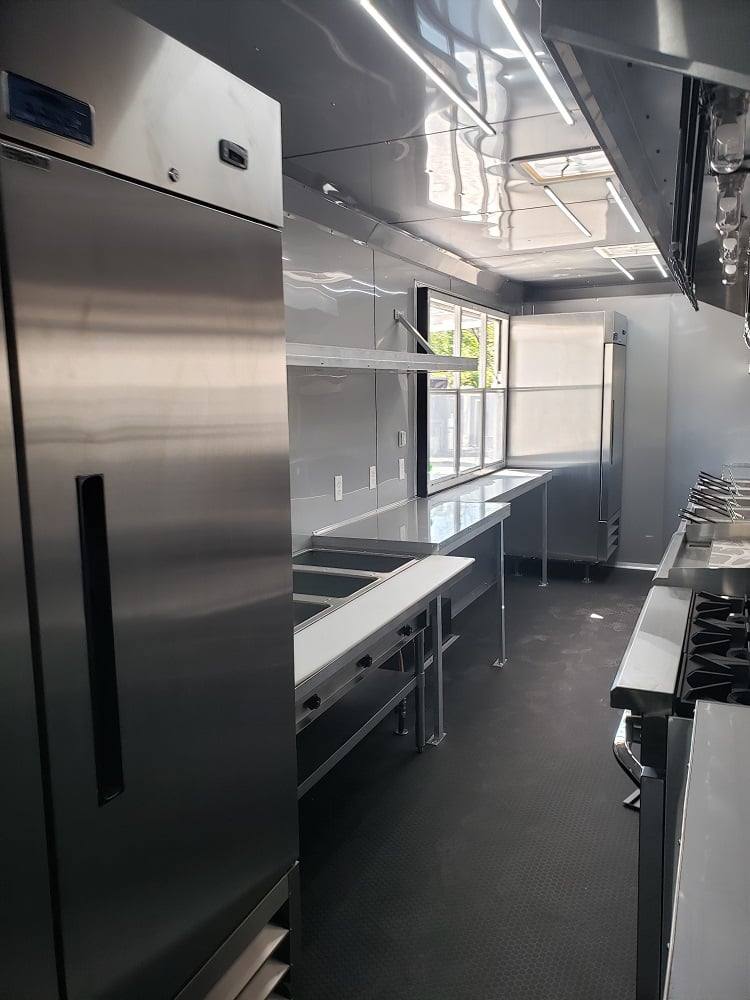 870-8.5-x-28-yellow-food-concession-trailer-with-appliances-13.jpg 8.5' x 28' Yellow Food Concession Trailer With Appliances
