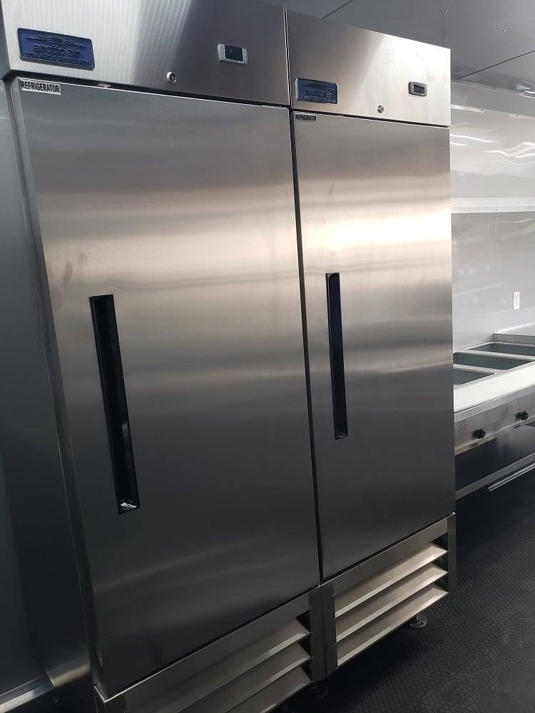 870-8.5-x-28-yellow-food-concession-trailer-with-appliances-19.jpg 8.5' x 28' Yellow Food Concession Trailer With Appliances