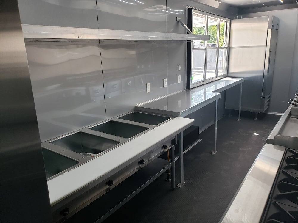 870-8.5-x-28-yellow-food-concession-trailer-with-appliances-27.jpg 8.5' x 28' Yellow Food Concession Trailer With Appliances