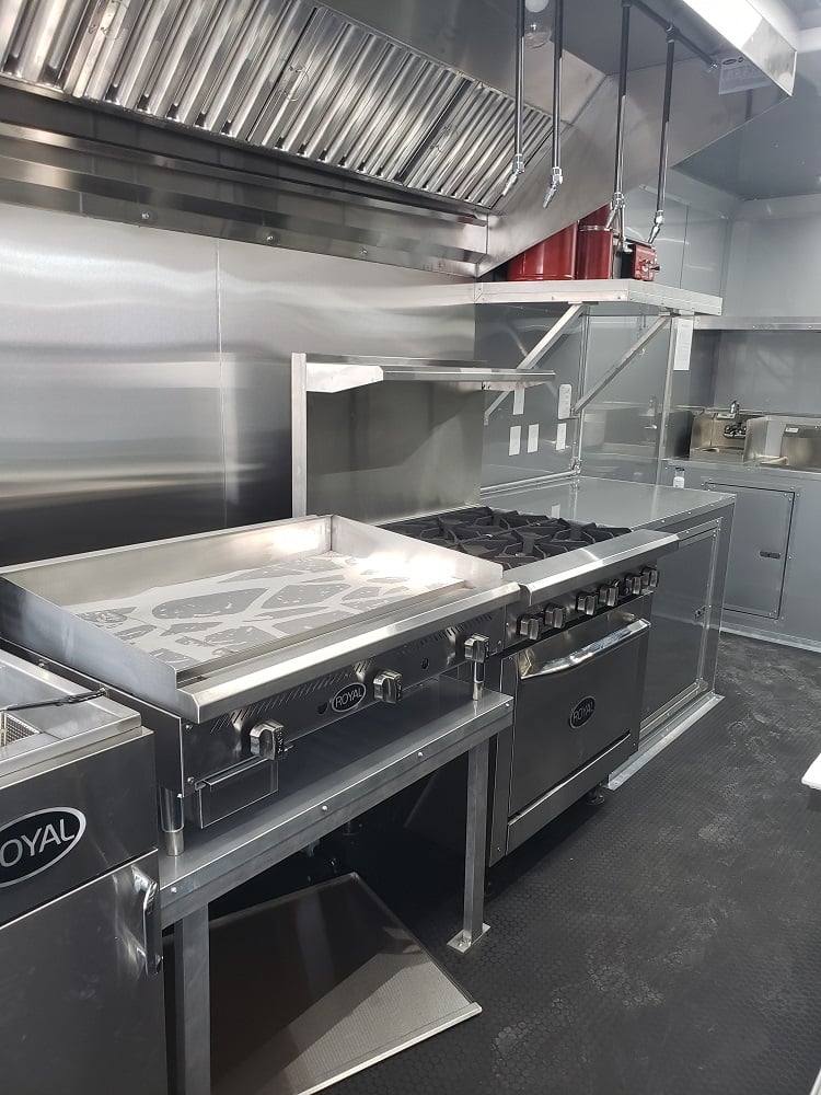 870-8.5-x-28-yellow-food-concession-trailer-with-appliances-28.jpg 8.5' x 28' Yellow Food Concession Trailer With Appliances