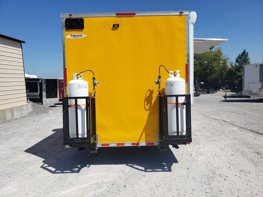 870-8.5-x-28-yellow-food-concession-trailer-with-appliances-32.jpg 8.5' x 28' Yellow Food Concession Trailer With Appliances